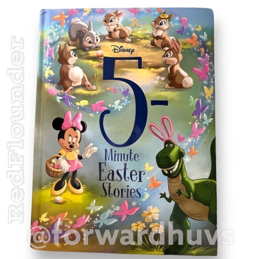 Disney 5-Minute Easter Stories Book | Good Condition